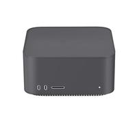 Custodia protettiva per Mac Studio M4 Max 2025, in silicone, con ritagli precisi, design trasparente, protezione da graffi e polvere, accessori per desktop Studio M4 Max 2025 (nero)