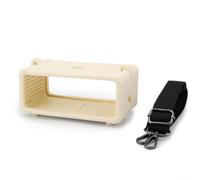 Custodia protettiva per Marshall Emberton III, custodia in silicone morbido per altoparlante wireless, antiurto, anti-goccia, colore bianco (metri bianco)
