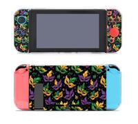 Custodia protettiva per maschera Mardi And Gras Slim Shell PC Case Cover protettiva compatibile per Switch