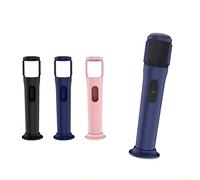 Custodia protettiva per microfono wireless JBL con design di protezione completa, in silicone, con base (blu)