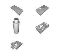 Custodia Protettiva per MightyOhm Geiger Counter Kit Stampata 3D Custom