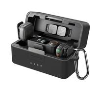 Custodia protettiva per mini microfono wireless DJI Mic Mini, custodia in morbido silicone antiurto con gancio, antipolvere, antigraffio, per accessori per microfono wireless