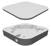 Custodia Protettiva per Modulo Levitazione Magnetica Display Stampato 3D