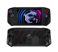 Custodia protettiva per MSI Claw, TPU Protector Case Cover Skin con supporto pieghevole, antiurto antiscivolo anti-collisione, nero