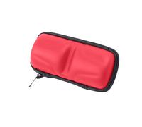 Custodia protettiva per mulinello da pesca con 2 mulinelli, borsa da trasporto per baitcasting Drum Zattera Scatola da pesca ispessita, Rosso, One Size, Bellezza di massa