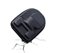 Custodia protettiva per mulinello da pesca, custodia in EVA, organizer portatile per attrezzi da pesca, per mancini e destrorsi, custodia per mulinelli da pesca portatile, Nero , as shown as picture