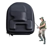 Custodia protettiva per mulinello da pesca, custodia in EVA, organizer portatile per attrezzi da pesca, per mancini e destrorsi, custodia per mulinelli da pesca portatile, A, as shown as picture