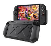 Custodia protettiva per Nintendo Switch 2 (2025), guscio posteriore morbido in TPU, protezione a 360°, antigraffio, design ergonomico, compatibile con Nintendo Switch 2 2025 - (nero)