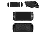 Custodia protettiva per Nintendo Switch 2, custodia morbida per Switch2 con supporto, antiurto e resistente alle cadute, nera