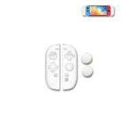 Custodia protettiva per Nintendo Switch 2 joy-con nuova, custodia morbida per maniglia Switch2, custodia protettiva per maniglia con protezione completa (bianco)
