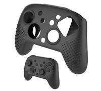 Custodia protettiva per Nintendo Switch 2 Pro Game Controller Case, in silicone morbido resistente agli urti, antigraffio, Switch 2 Pro Controller Skin (nero)