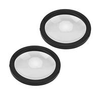 Custodia protettiva per obiettivo 2PCS per, protezione antipolvere anti-olio in acrilico impermeabile antipolvere Fotografia protettiva per Sports Actio Camera