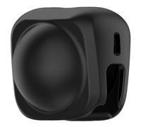 Custodia protettiva per obiettivo fotografico per Insta 360 X5 Copertura protettiva in silicone per obiettivo Organizer Copertura per testa Protezione da urti e cadute (Nero)