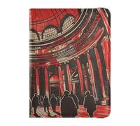 Custodia protettiva per passaporto e carte di vaccino in pelle con scena della borsa di Londra, custodia protettiva per passaporto, custodia a portafoglio impermeabile, Scena della Borsa di Londra, 1