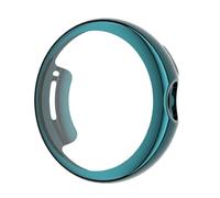 Custodia protettiva per Pixel, Custodia protettiva morbida TPU, All-Around, A prova di urti, Resistente ai graffi, Custodia per orologio (ciano)