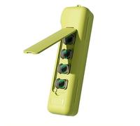 Custodia protettiva per Pocket 4, con chiusura magnetica, anti-goccia, per 4 filtri, Verde, 1pcs, Generic