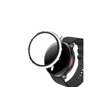 Custodia protettiva per Polar Vantage V3/Polar Vantage M3 Smartwatch, yystao più rigida per PC con pellicola protettiva in vetro 9H, copertura totale uniforme, trasparente