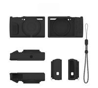Custodia protettiva per PowerShot ELPH 360HS/ELPH 360HS A/IXY 650/IXUS285HS | Pelle molle della copertura del silicone della macchina fotografica con la corda della mano, coperture antigraffio