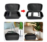 Custodia protettiva per proiettore SUSUchens con chiusura a cerniera, resistente agli urti, borsa portatile antiurto, custodia protettiva per