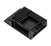 Custodia protettiva per respiratore, robusta e leggera, copertura protettiva in lega di alluminio nero per 4, per ospedali, assistenza domestica, emergenze