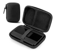 Custodia protettiva per router mobile per Wifi compatibile con TP-Link M7350, antiurto, leggera e indossabile, organizer per cavi accessori, per viaggi, lavoro e uso quotidiano, nera