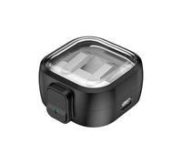 Custodia Protettiva per Samsung Buds4 Auricolari Wireless, Coperchio Superiore Trasparente in PC a Ribalta, Resistente Alle Cadute e Alla Polvere, Custodia per Samsung Buds4 Pro Auricolari (Nero)
