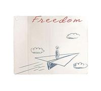 Custodia protettiva per Samsung Galaxy Tab S6 SM-T860/SM-T865 10.5 2019, in pelle PU + morbido supporto in TPU, facile installazione, anti-impronte, carta volante, aereo, schizzo, stile cartone