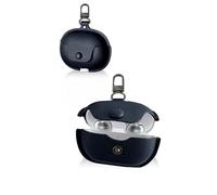 Custodia protettiva per Sennheiser ACCENTUM Open Wireless Earbuds, morbida custodia in pelle PU con antiurto e antigraffio e stile business, blu