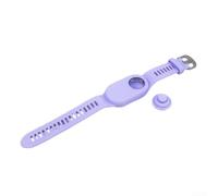 Custodia protettiva per Smart Tag per Samsung Galaxy SmartTag2, design a copertura completa, resistente agli urti, per escursionisti e attività di vita (viola (Q116))