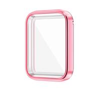 Custodia protettiva per smartwatch Band 8, leggera, con placcatura in TPU, antiurto, protezione per lo schermo in vetro per smartwatch, lenti per la privacy, custodia per orologio