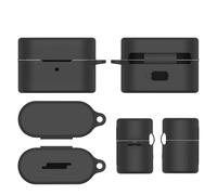 Custodia Protettiva per Sony WF-1000XM6 Auricolari, Custodia in Silicone Antiscivolo e Antipolvere, Copertura Protettiva per WF-1000XM6 Accessori (Nero)
