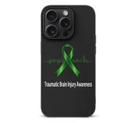 Custodia protettiva per sopravvissuta a lesioni cerebrali traumatiche, compatibile con iPhone 15/Plus/Pro/Pro Max, custodia antiurto per cellulare