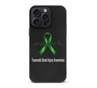Custodia protettiva per sopravvissuta a lesioni cerebrali traumatiche, compatibile con iPhone 15/Plus/Pro/Pro Max, custodia antiurto per cellulare