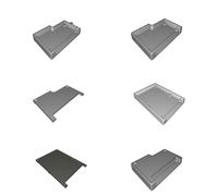 Custodia Protettiva per SSD Samsung EVO 850 Storage Mini Case Stampato 3D