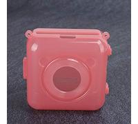 Custodia protettiva per stampante termica tascabile Peripage, mini borsa da viaggio in materiale per PC per stampante per codici a barre termica adesiva per telefono Peripage/Bluetooth(rosa)
