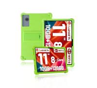 Custodia protettiva per tablet Ainmel A6H-A/Ainmel A6H0409 da 11 pollici 2025, custodia per tablet delicata sulla pelle in morbido silicone con supporto regolabile (verde)