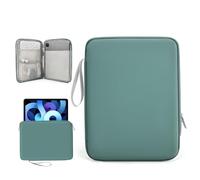 Custodia protettiva per tablet da 22,9 a 28,9 cm, impermeabile, antiurto, leggera, con manico e tasche multiple, in poliestere resistente all'usura, per iPad Pro 11, tablet Samsung (verde)