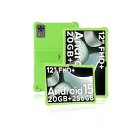 Custodia protettiva per tablet DOOGEE T36 Android 15 da 12 pollici, custodia in morbido silicone per tablet DOOGEE T36 2025 con supporto antiscivolo, antiurto e resistente alle cadute, verde