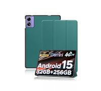 Custodia protettiva per tablet DOOGEE Tab G6+ 11 pollici 2025, yystao supporto sottile con tripla piega, custodia rigida compatibile con DOOGEE TABG6+, verde