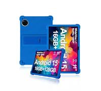 Custodia protettiva per tablet DOOGEE U11/DOOGEE U11Pro da 11 pollici 2025 Tablet Custodia delicata sulla pelle in morbido silicone con supporto regolabile (azzurro)