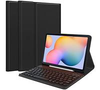 Custodia Protettiva per Tablet for Samsung Galaxy Tab S6 Lite 10.4 inch 2022 (SM-P613/P619) & 2020 (SM-P610/P615) Case with Keyboard,Detachable Wireless Keyboard Protezione Resistente(Siyah)