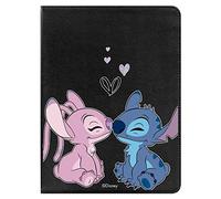 Custodia protettiva per tablet iPad Pro 11 pollici (27,9 cm), ufficiale Disney Classic Lilo & Stitch Beso. [Custodia per tablet]. [Protezione anti-caduta] girevole a 360 gradi [Funzione supporto].