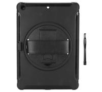 Custodia protettiva per tablet mtlavishishishing per iOS 10 2 tablet migliorato a tre strati robusti guardia con cavendone del cinturino manuale ideale per l'uso quotidiano e la (Negro)