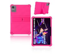 Custodia protettiva per tablet OYEFIT T10 10.1 pollici, yystao bambini custodia morbida in silicone compatibile con OYEFIT T10, supporto regolabile (rosa)