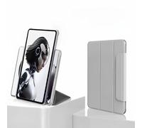 Custodia protettiva per tablet per RedMagic Astra Case 9.06 ″ Clip Separazione magnetica Supporto rimovibile per dissipazione del calore Copertura orizzontale/verticale dello schermo (grigio bianco)