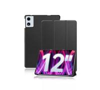 Custodia protettiva per tablet TECLAST T60 Plus da 12 pollici, yystao sottile con design a tripla piega, custodia rigida compatibile con TECLAST Tablet T60 Plus, nero