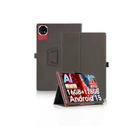 Custodia protettiva per tablet TECLAST T60AI da 12", design con cinturino a mano, design avvolgente con texture in pelle, flessibile, resistente all'usura, resistente agli urti
