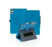 Custodia protettiva per tablet Teclast T60PLUS 12" Android 14 - Cover antiurto con cinturino magnetico e due metodi di piegatura, custodia sottile e resistente, impermeabile, antigraffio, azzurro