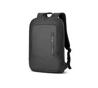 Custodia protettiva per tablet Zaino da uomo business slim lavoro impermeabile borsa for laptop 14 pollici zaino viaggio USB scuola for esterno donna nero Borse per laptop(Nero)