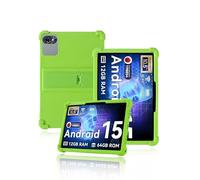 Custodia protettiva per TABWEE T80 10.5 pollici 2025 più recente yystao bambini custodia morbida in silicone compatibile con TABWEE Tablet T80, supporto regolabile (verde)